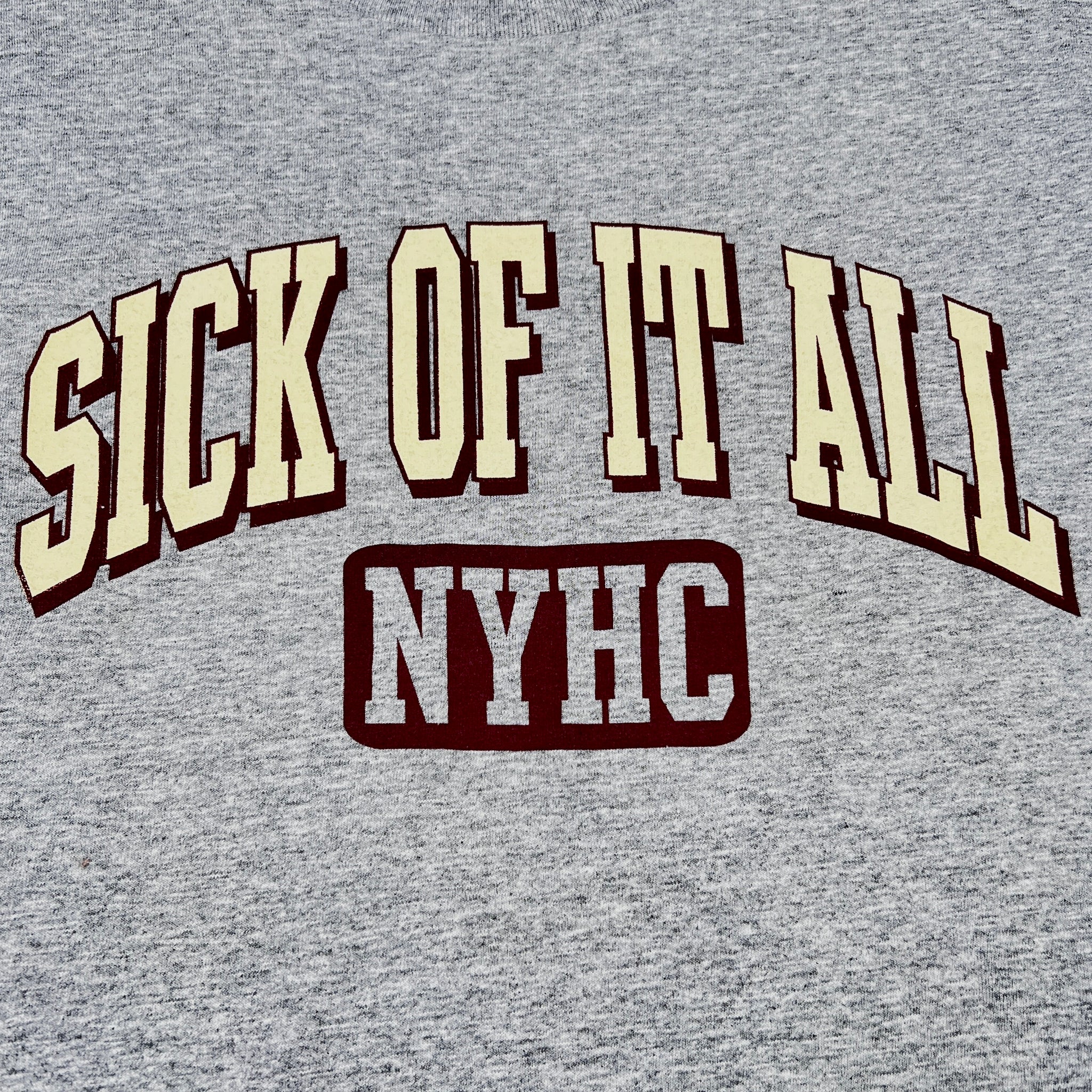 SICK OF IT ALL | ‘NYHC’ | 90s | L