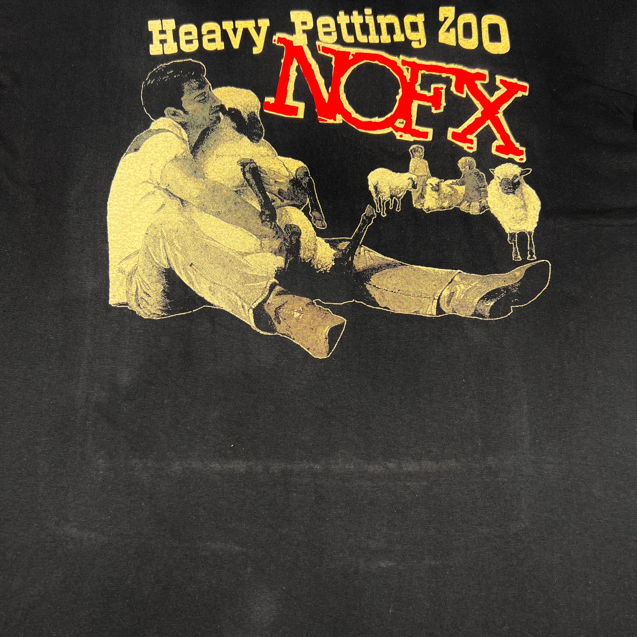 90's NOFX Heavy Petting Zoo tee古着