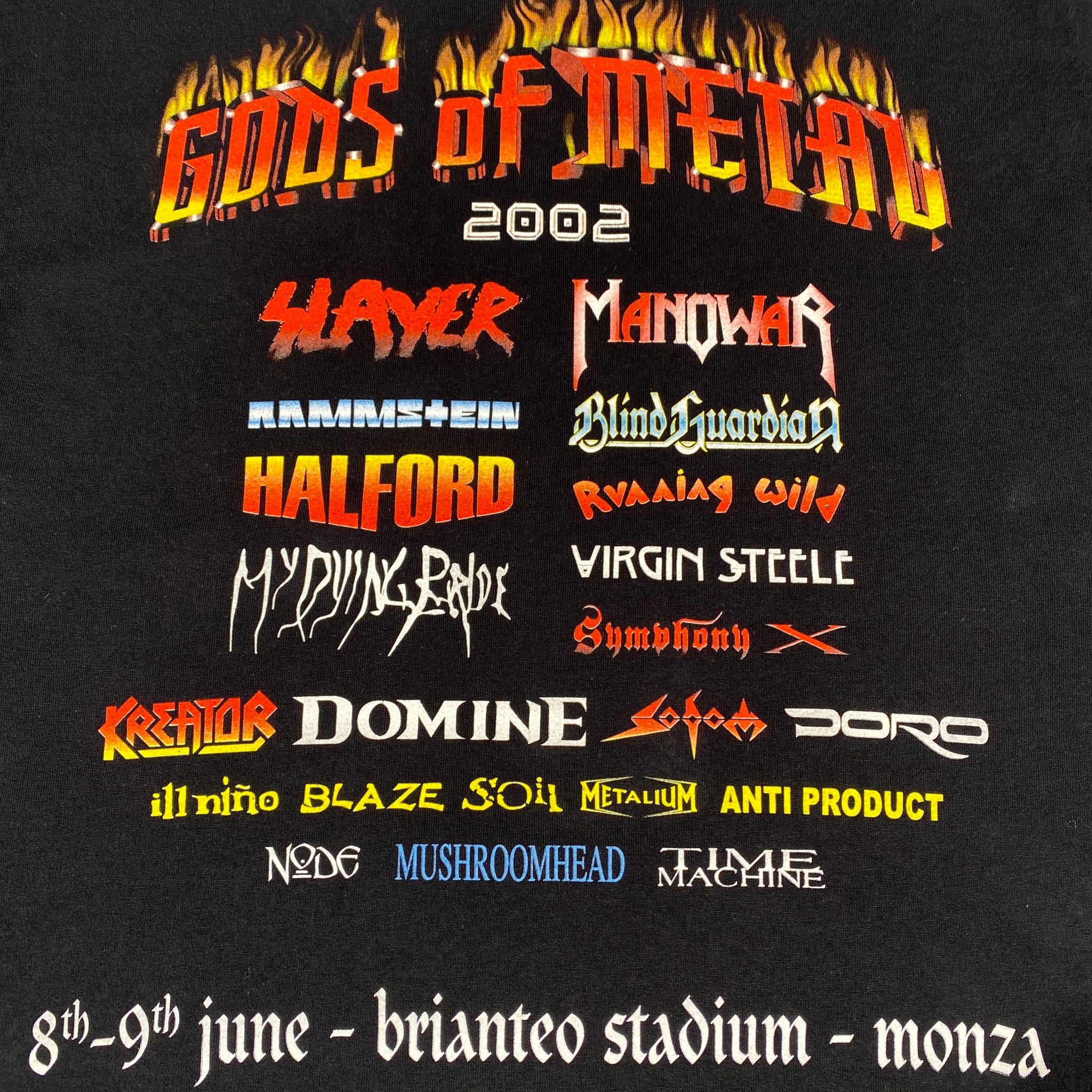 GODS OF METAL | ‘Brianteo Stadium’ | 2002 | L/XL