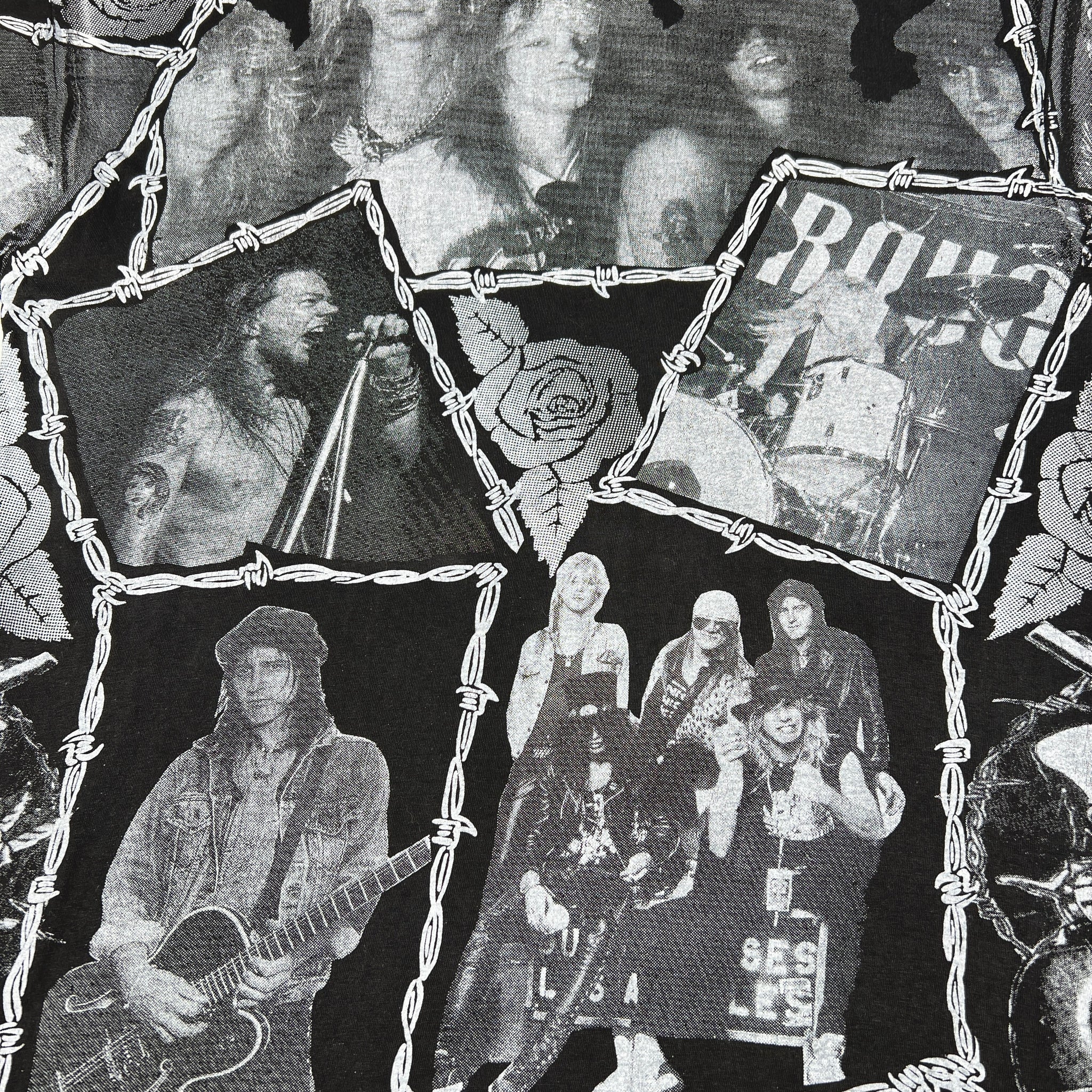 GUNS N’ ROSES | ‘Barbed Collage’ | 90s | L/XL