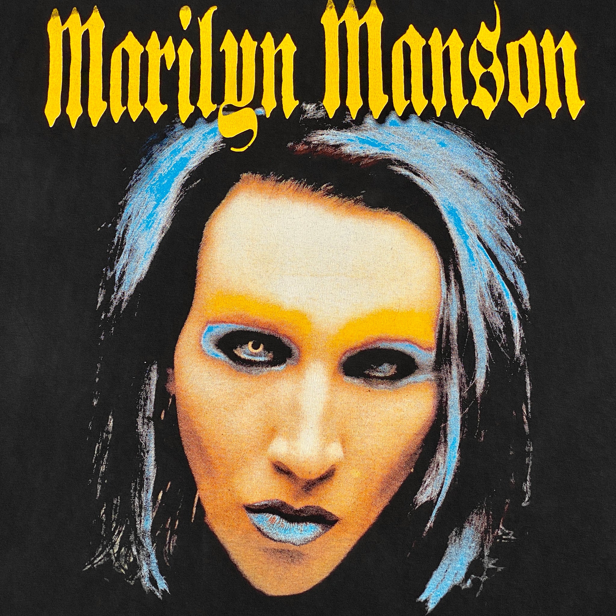 MARILYN MANSON | 'Face' | 90s | L/XL – Unusual Vibez Vintage