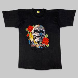 EASYRIDERS | ‘Skull and Roses’ | 80s | L/XL