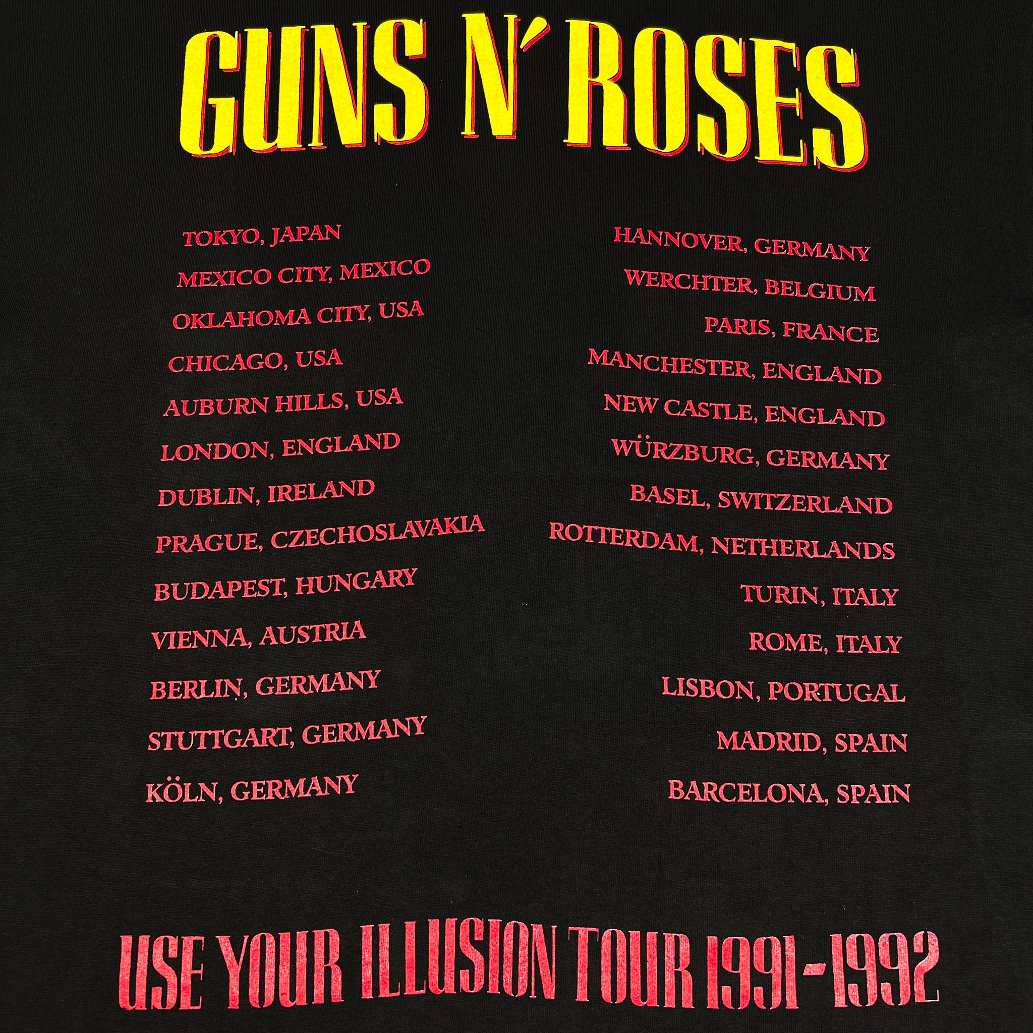 GUNS N’ ROSES | ‘Skulls Cross’ | 1991 | XL