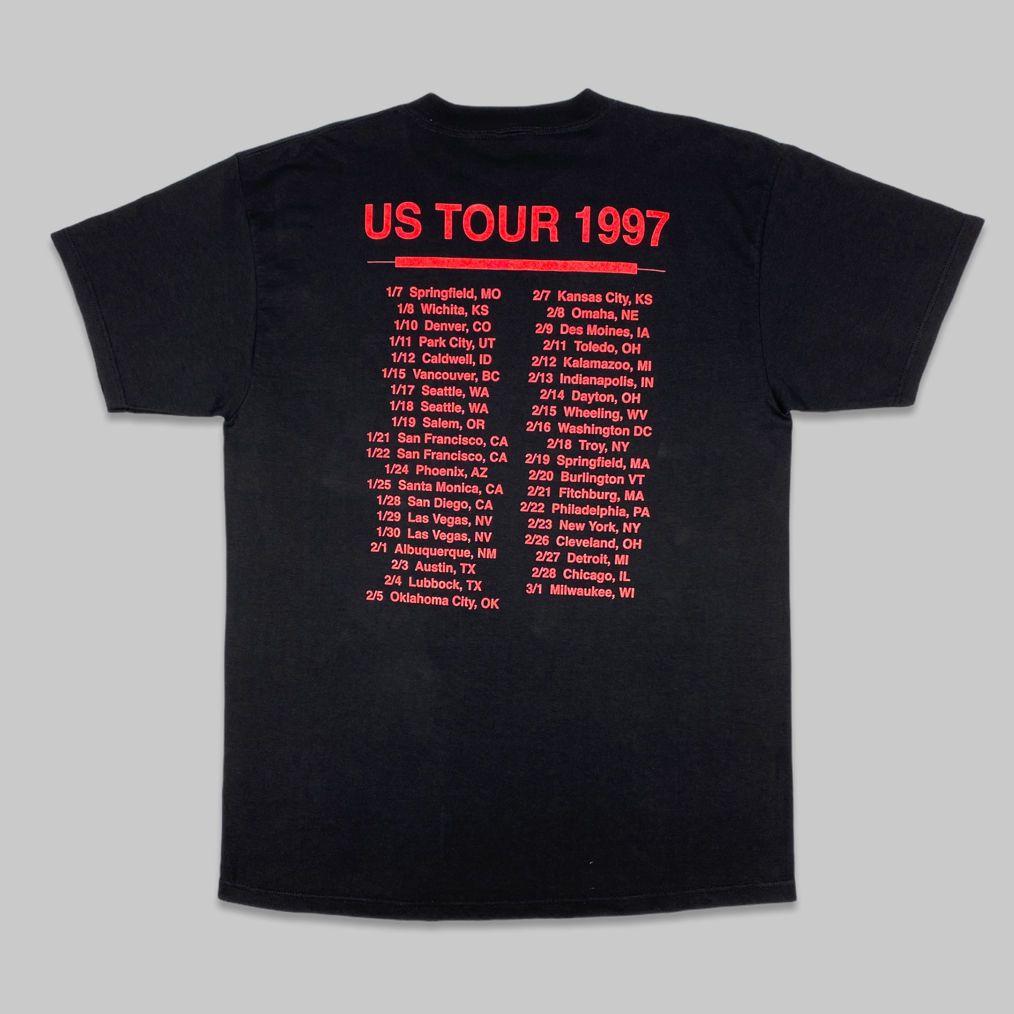 L7 | ‘US Tour’ | 1997 | XL/XXL